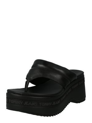 Žabky Tommy Jeans čierna