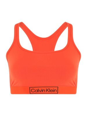 Mäkká podprsenka Calvin Klein Underwear oranžová