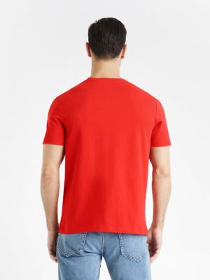 T-shirt Celio rot