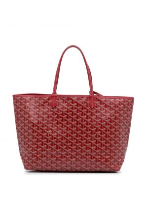Nákupná taška Goyard červená