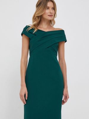 Мини рокля Lauren Ralph Lauren зелено