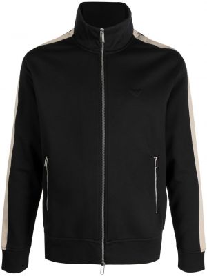 Hoodie Emporio Armani svart