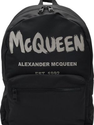 Черный рюкзак Alexander Mcqueen