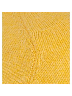Jersey de tela jersey de cuello redondo Brooksfield amarillo
