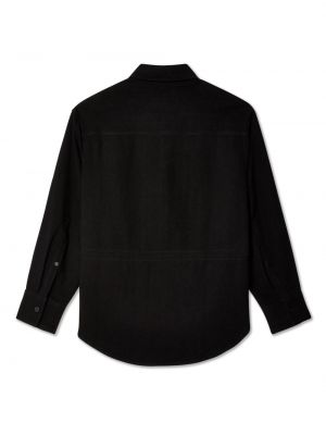 Lininė marškiniai Eckhaus Latta juoda