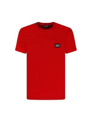 Koszulka Dolce And Gabbana czerwona