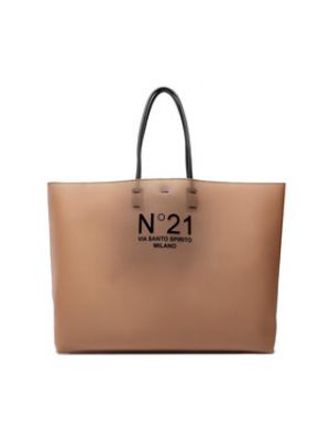 Коричнева сумка шопер N°21