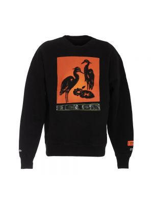 Sweatshirt mit print mit geometrischen mustern Heron Preston schwarz