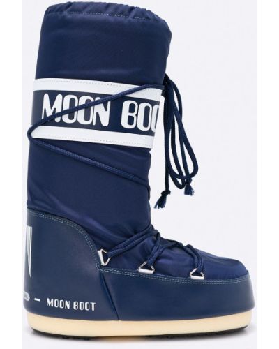 Śniegowce Moon Boot niebieskie