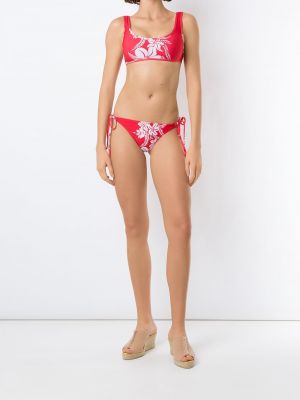 Geblümt bikini mit print Amir Slama rot