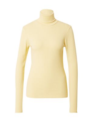 Majica z dolgimi rokavi Minimum rumena