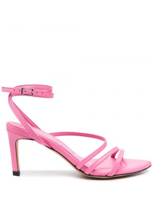 Růžové kožené sandály Iro