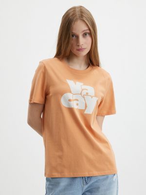 T-shirt Pieces orange