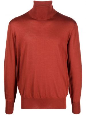 Pleteni džemper Pt Torino narančasta