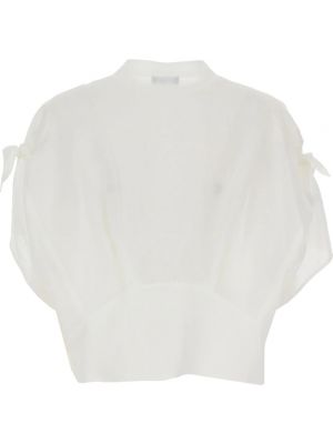 Bluzka Emporio Armani biała