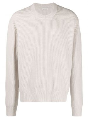 Pullover mit rundem ausschnitt Laneus weiß