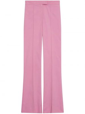 Rovné kalhoty z nylonu Jonathan Simkhai - růžová