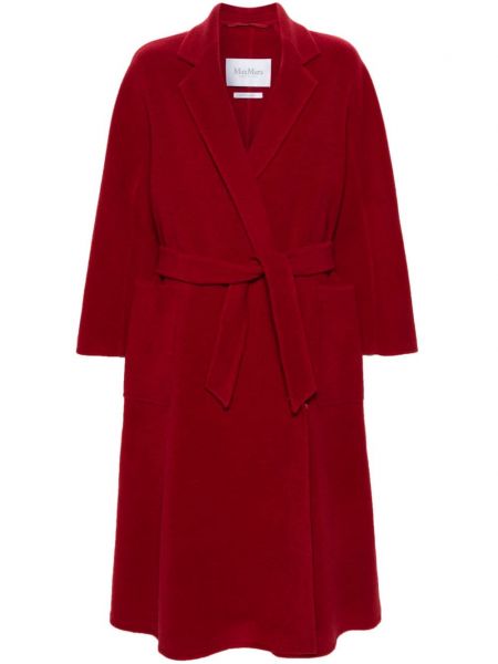 Kasmír kabát Max Mara piros