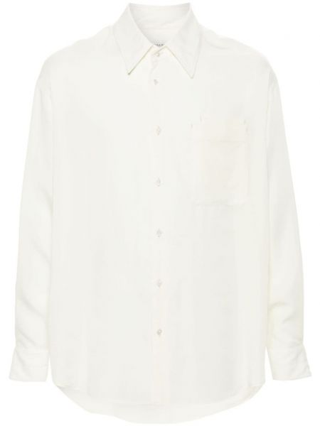 Koszula z lyocellu Lemaire biała