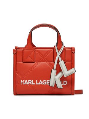 Чанта червено Karl Lagerfeld