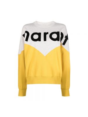 Sweter Isabel Marant Etoile żółty