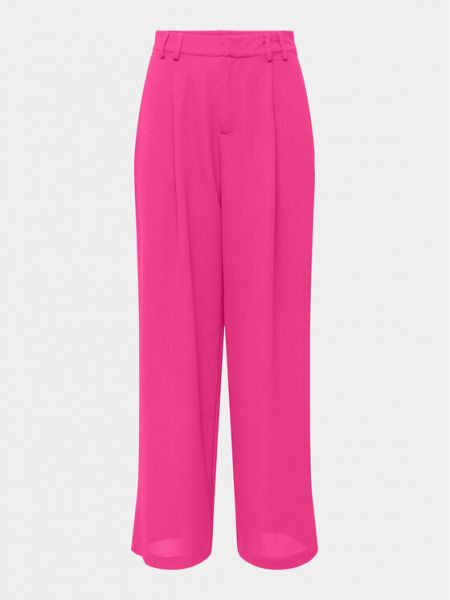 Pantaloni cu croială lejeră Only roz