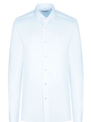 Голубая рубашка Corneliani