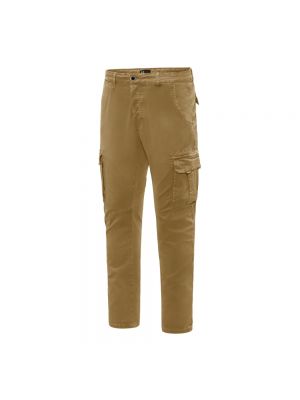 Pantalones cargo slim fit Bomboogie beige