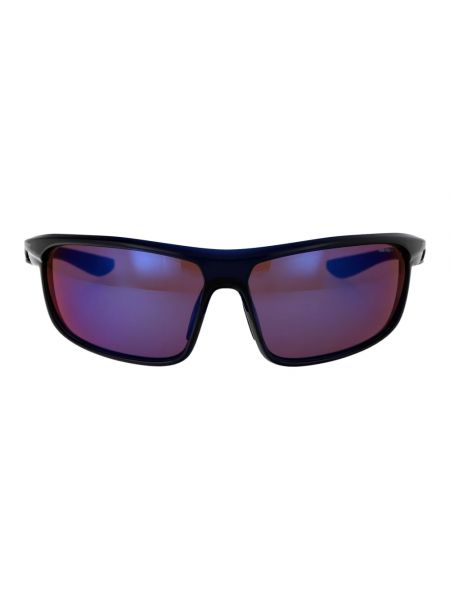 Okulary przeciwsłoneczne do biegania sportowe Nike niebieskie