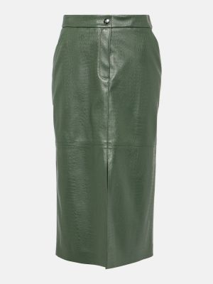 Midi sukně Max Mara zelené