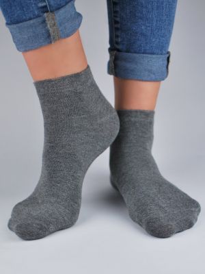 Ponožky Noviti sivá
