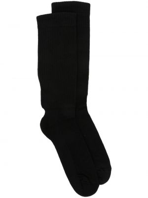 Bavlnené ponožky Rick Owens čierna