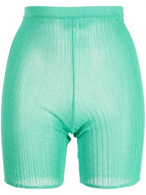 Shorts en tricot Marco Rambaldi vert