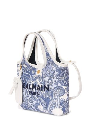 Τσάντα με σχέδιο paisley Balmain