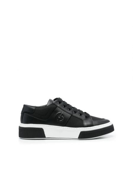 Sneakersy Giorgio Armani czarne