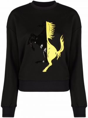 Sweatshirt Ferrari schwarz