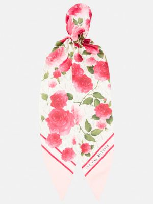 Pañuelo de seda de flores Magda Butrym