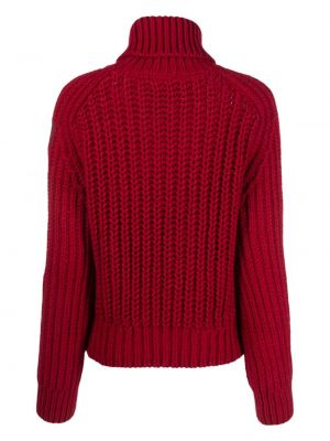 Sweter chunky Parajumpers czerwony