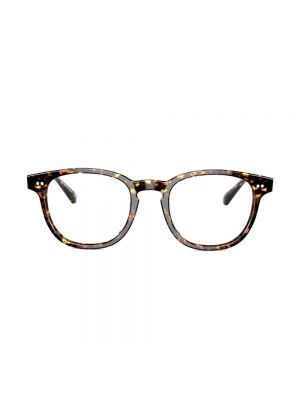 Brązowe okulary Oliver Peoples