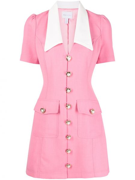 Růžové mini šaty Alice Mccall