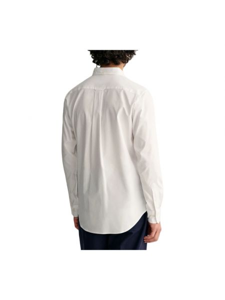 Koszula klasyczna Gant biała