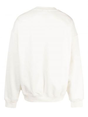 Sweat à imprimé en jersey Five Cm blanc