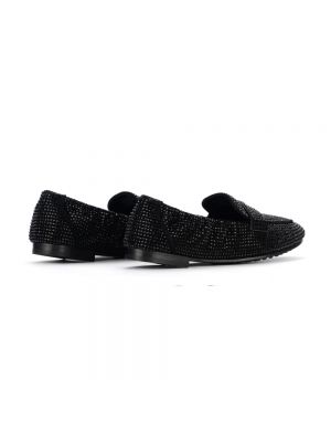 Loafers de cristal Tory Burch negro