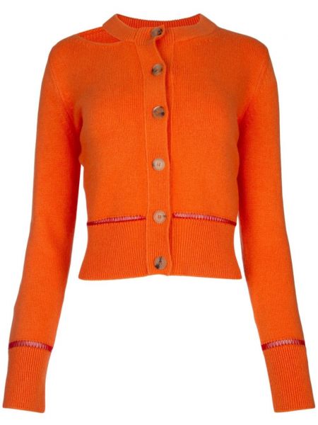 Striktrøje Alexander Mcqueen orange