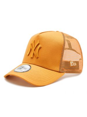 Tinklinis kepurė su snapeliu New Era geltona