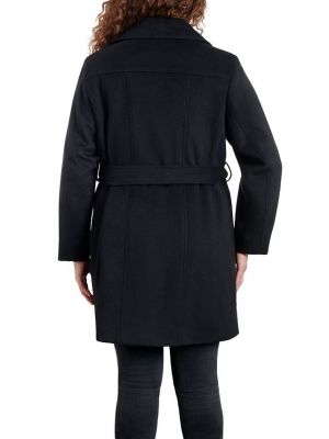 Асимметричное пальто Michael Kors черное