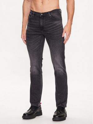 Jeans skinny slim Hugo gris
