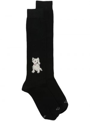 Bavlněné ponožky Altea černé
