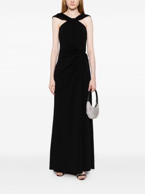 Dlouhé šaty Tadashi Shoji černé