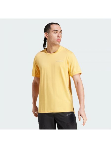 Koszulka z krótkim rękawem Adidas pomarańczowa